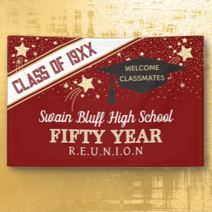 Big Banner! 50th class reunion banner