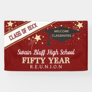 Big Banner! 50th class reunion banner