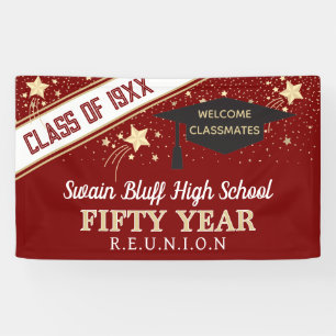 Big Banner! 50th class reunion banner