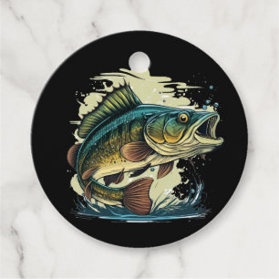 big-bass-fish-vector-cartoon-tshirt-big-bass-fish- favour tags