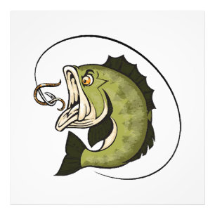 Big Bass Mouth Photo Print