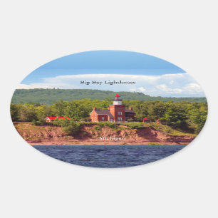 Big Bay Lighthouse from water sticker