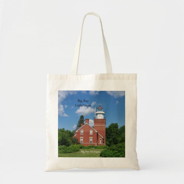 Big Bay Lighthouse tote bag (Front)