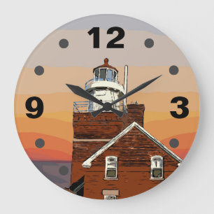 BIG BAY POINT LARGE CLOCK