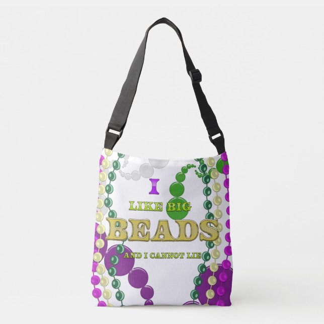 big beads crossbody bag (Front)