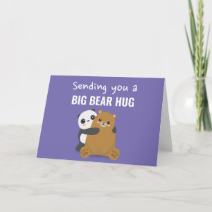Big bear hug card