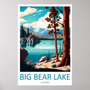 Big Bear Lake 4 Poster