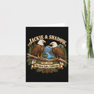 Big Bear Lake Bald Eagle Nature Card