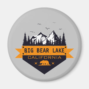 Big Bear Lake California - Custom Name Magnet