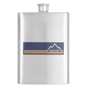 Big Bear Lake California Hip Flask