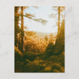 Big Bear Lake - California Holiday Postcard