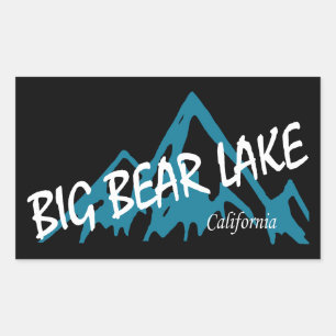 Big Bear Lake California Mountains Sticker