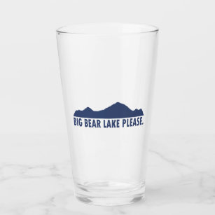 Big Bear Lake California Please Glass