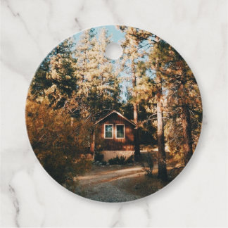 Big Bear Lake - California Rustic Cabin Favour Tags