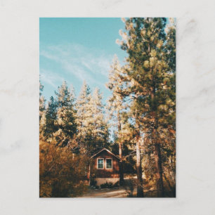 Big Bear Lake - California Rustic Cabin Postcard