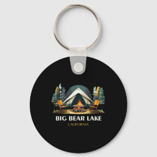 Big Bear Lake California Souvenir Hiking Keychain