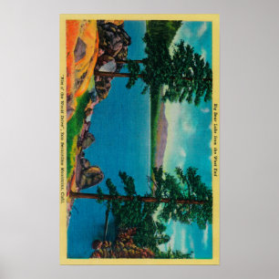 Big Bear Lake from the West End Poster