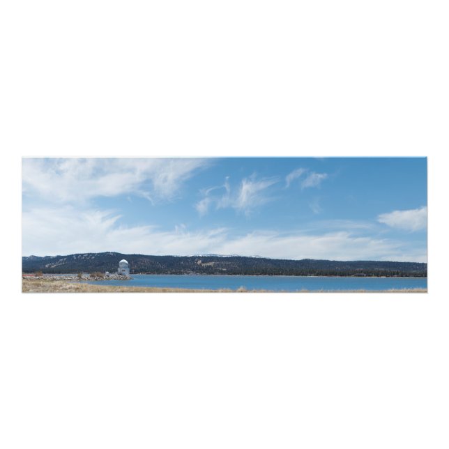 Big Bear Lake panorama print (Front)