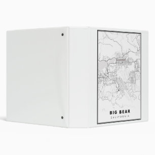 Big Bear Map Binder
