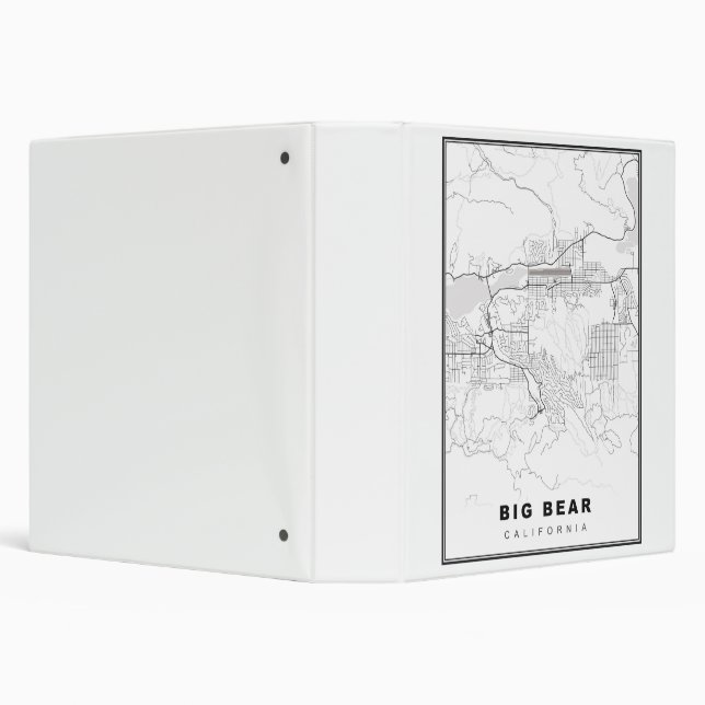 Big Bear Map Binder (Background)