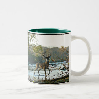 Big Beautiful Buck II Two-Tone Coffee Mug