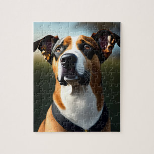 Big Beautiful Dog Jigsaw Puzzle
