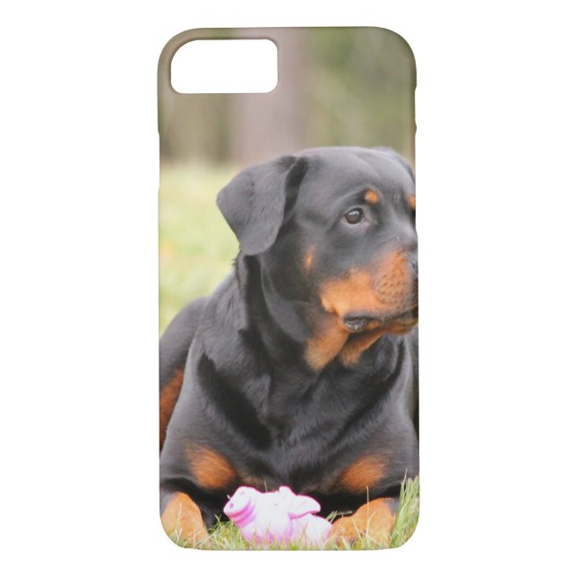 Big Beautiful Rottweiler Case-Mate iPhone Case (Back)