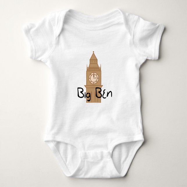 Big Ben 2 Baby Bodysuit (Front)