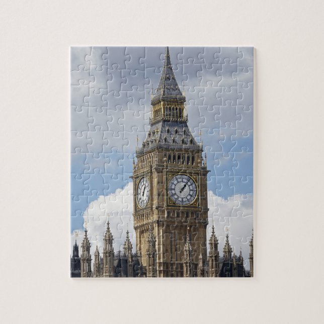 Big Ben and Houses of Parliament, London, Jigsaw Puzzle (Vertical)