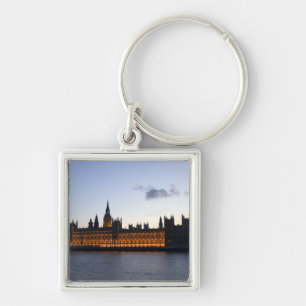 Big Ben and the Houses of Parliament in the city Keychain