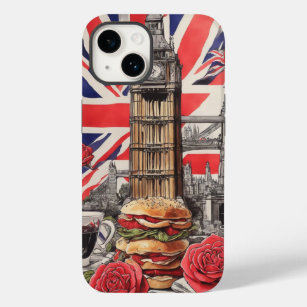 Big Ben and the Rose of England 1 Case-Mate iPhone 14 Case