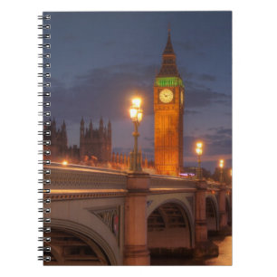 Big Ben and the Westminster Bridge Notebook