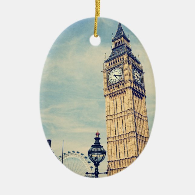 Big Ben Ceramic Ornament (Front)