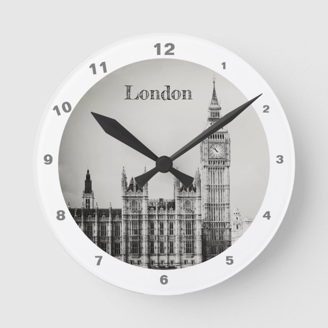 Big Ben Clock & London, Westminster /vintage UK (Front)