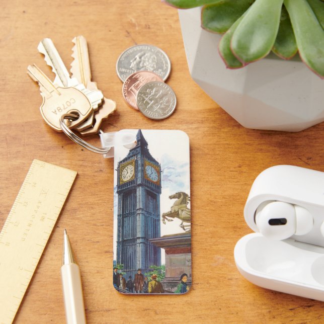 Big Ben Clock Tower at the Palace of Westminster Keychain (Desk)