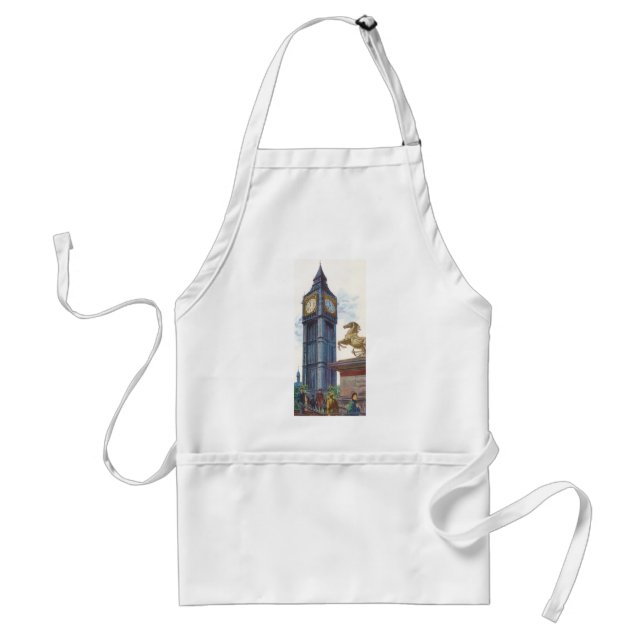 Big Ben Clock Tower at the Palace of Westminster Standard Apron (Front)