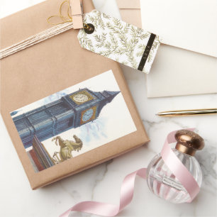 Big Ben Clock Tower at the Palace of Westminster Sticker