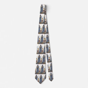 Big Ben Clock Tower at the Palace of Westminster Tie