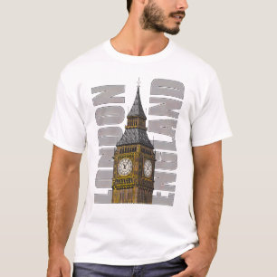 Big Ben Clock Tower London England United Kingdom T-Shirt