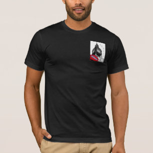 Big Ben Clock Tower London Red Telephone Box T-Shirt
