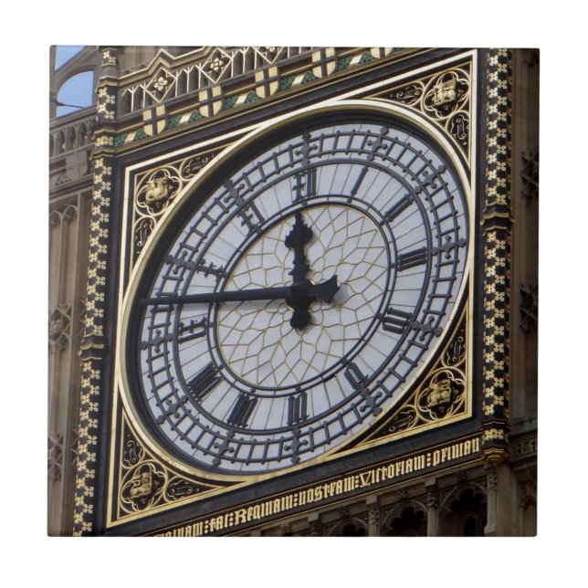 Big Ben Clock Tower Tile (Front)