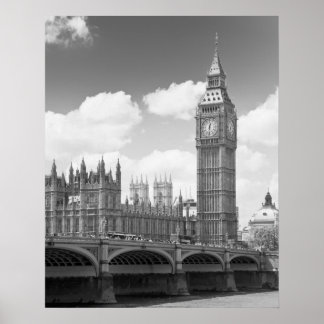Big Ben Clocktower Poster