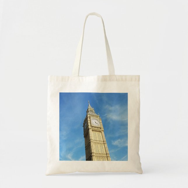 Big Ben (Elizabeth Tower) Tote Bag (Front)