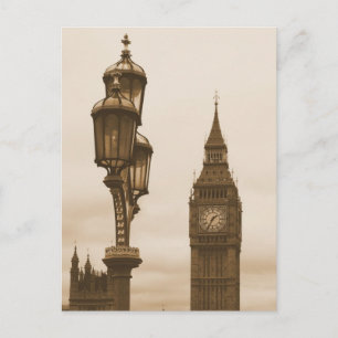 Big Ben en Arrière - plan - Carte postale