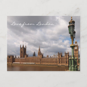 Big Ben et le Parlement Love de la carte postale l