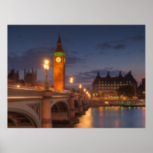 Big Ben in London Poster