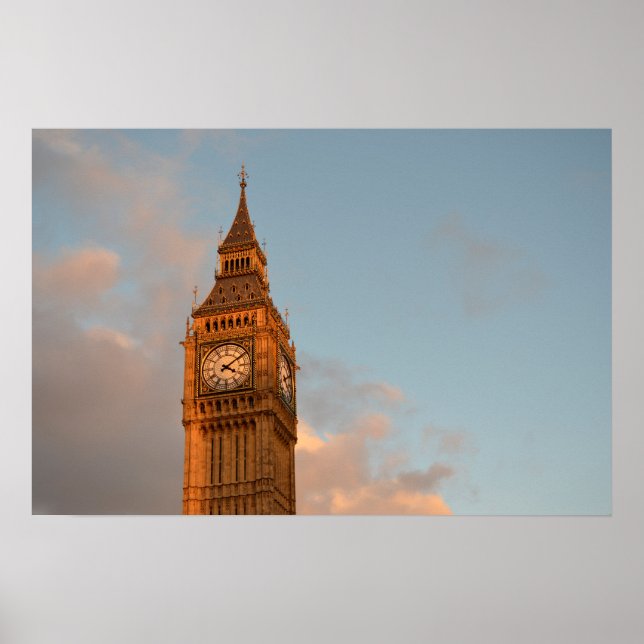Big Ben in London poster print (Front)
