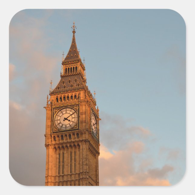 Big Ben in London sticker (Front)