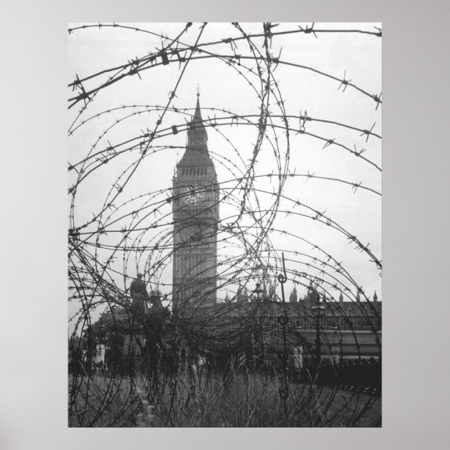 Big Ben in WWII Poster (Front)