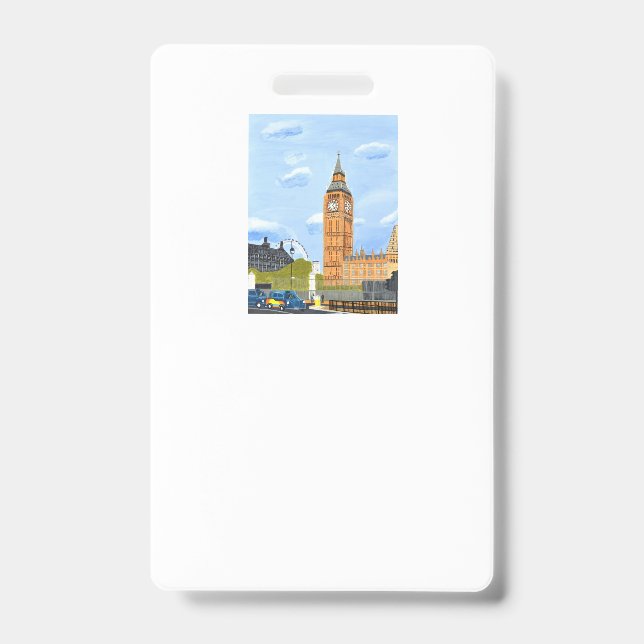 Big Ben, London  Badge  (Front)